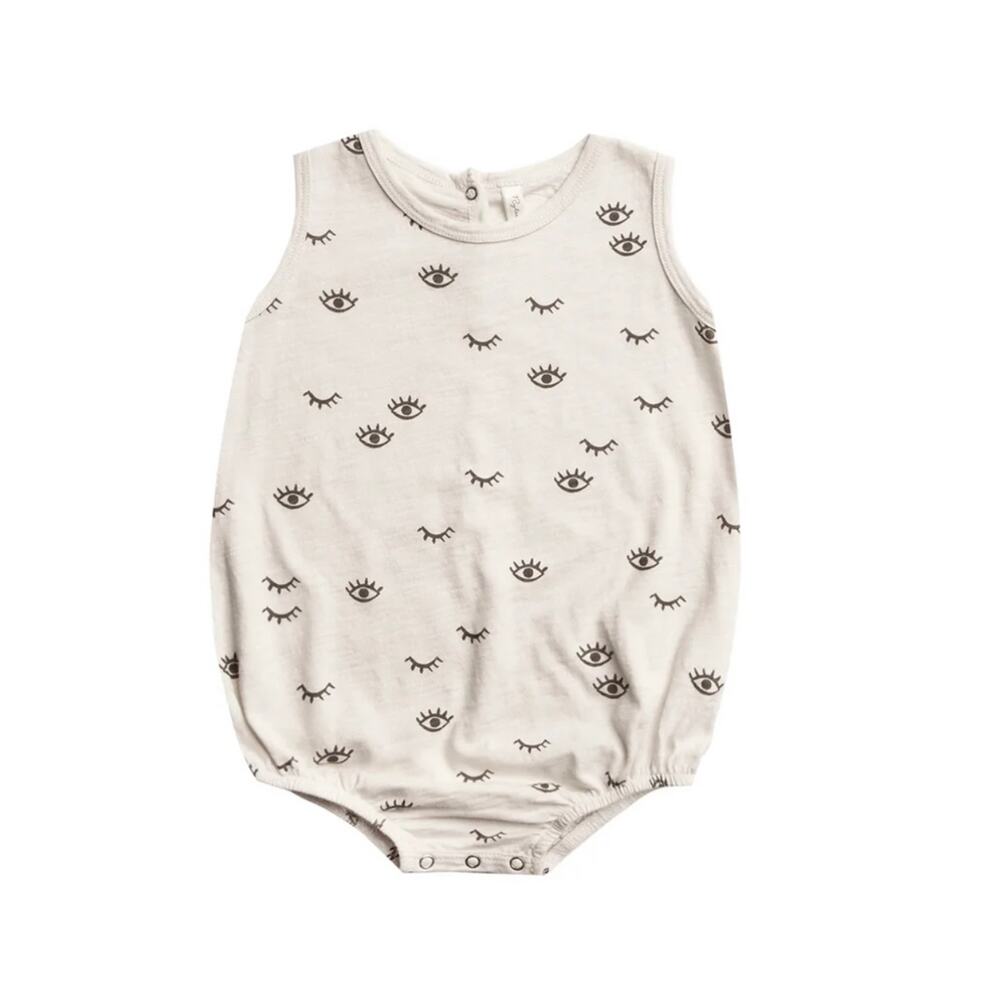 Rylee + Cru Mystical Eye Bubble Romper Size 18-24 Months 100% Cotton